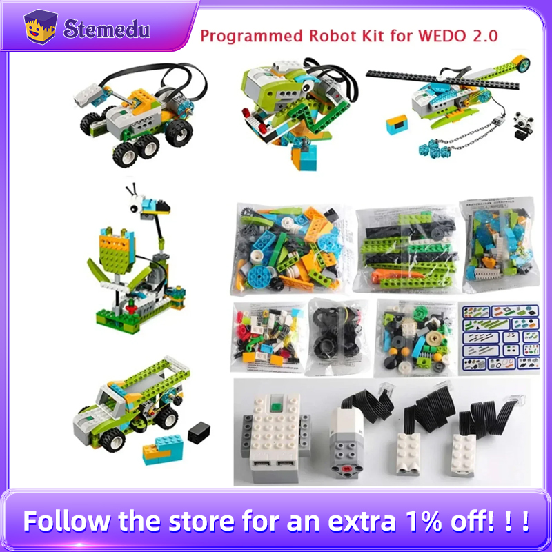 Lego Set Technic - STEM We-do2.0 45300 Core การเขียนโปรแกรมชุด legoed