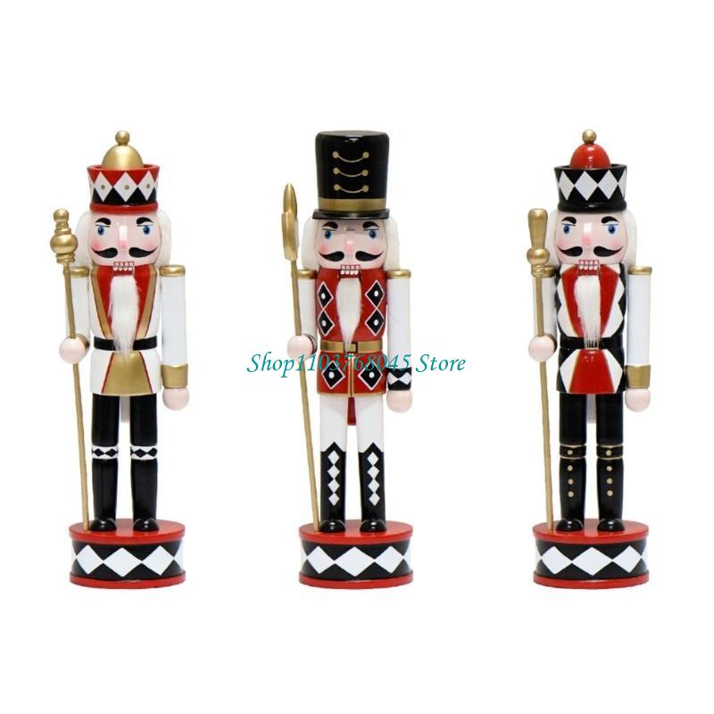 R53F ไม้คริสต์มาส Nutcrackers  - Nutcracker Figurine บทวิจารณ์และราคา