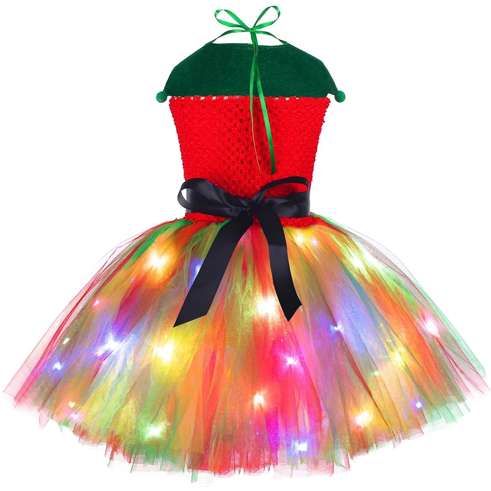 ชุดกระโปรงบัลเลต์คริสต์มาสสีแด - Elf Costume Christmas บทวิจารณ์และราคา