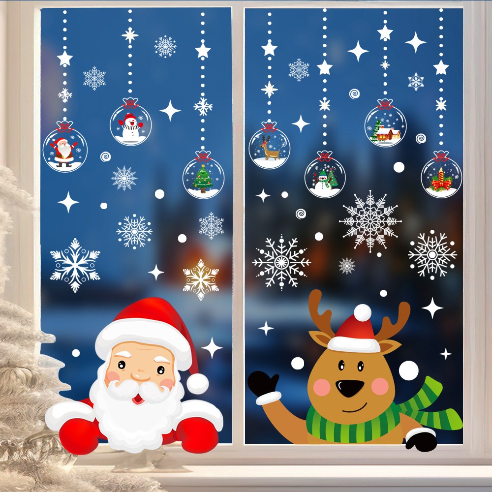 สติกเกอร์ติดหน้าต่างลายการ์ตูน - Snowflake Window Decal บทวิจารณ์และราคา
