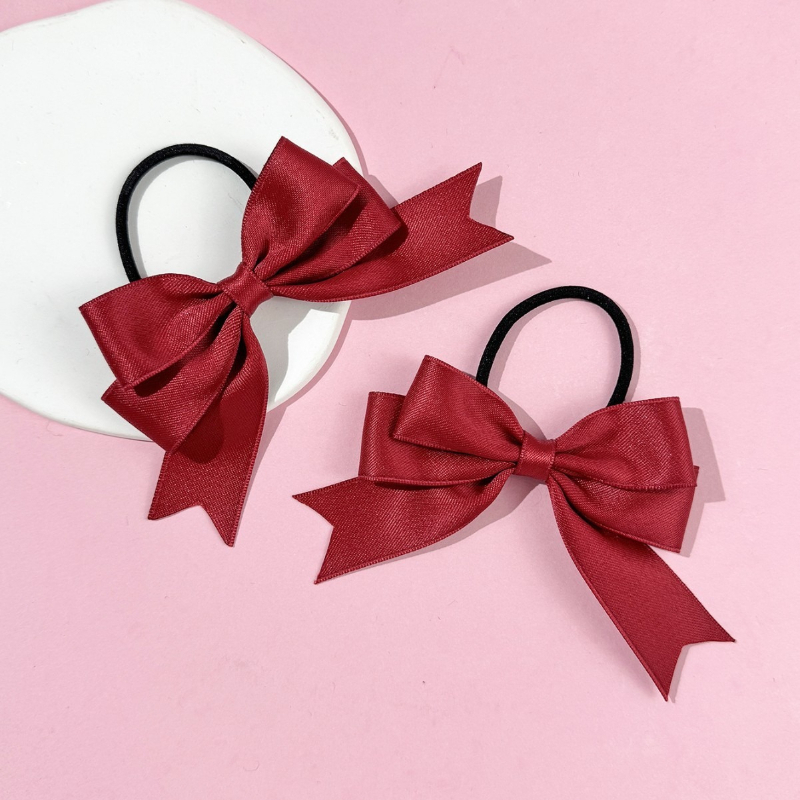 ยางรัดผมแบบโบว์ 2 ชิ้น หวานและ - Ribbon Bow Gift บทวิจารณ์และราคา