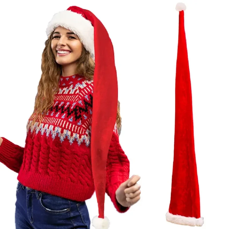 หมวกซานต้าผ้าพลัชเนื้อนุ่มพิเศ - Santa Hat Plush บทวิจารณ์และราคา