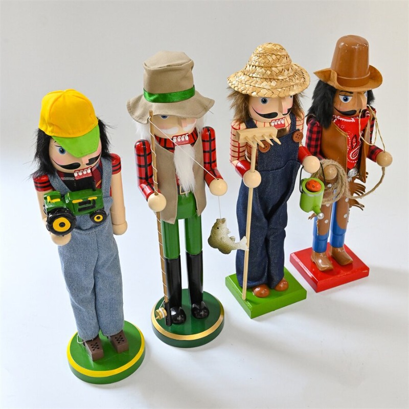 ตุ๊กตาทหารนัทแครกเกอร์ไม้ ขับร - Nutcracker Figurine บทวิจารณ์และราคา