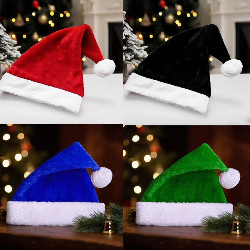 หมวกซานต้าคริสต์มาสผ้าพลัฌนุ่ม - Santa Hat Plush บทวิจารณ์และราคา