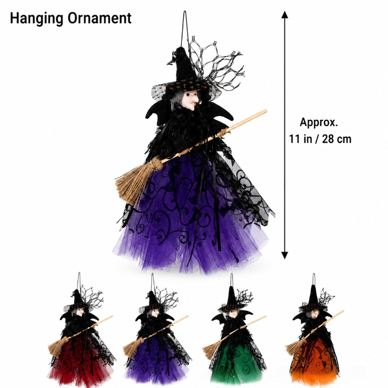ตุ๊กตาแม่มดฮาโลวีนแบบใหม่ ของต - Star Tree Topper บทวิจารณ์และราคา