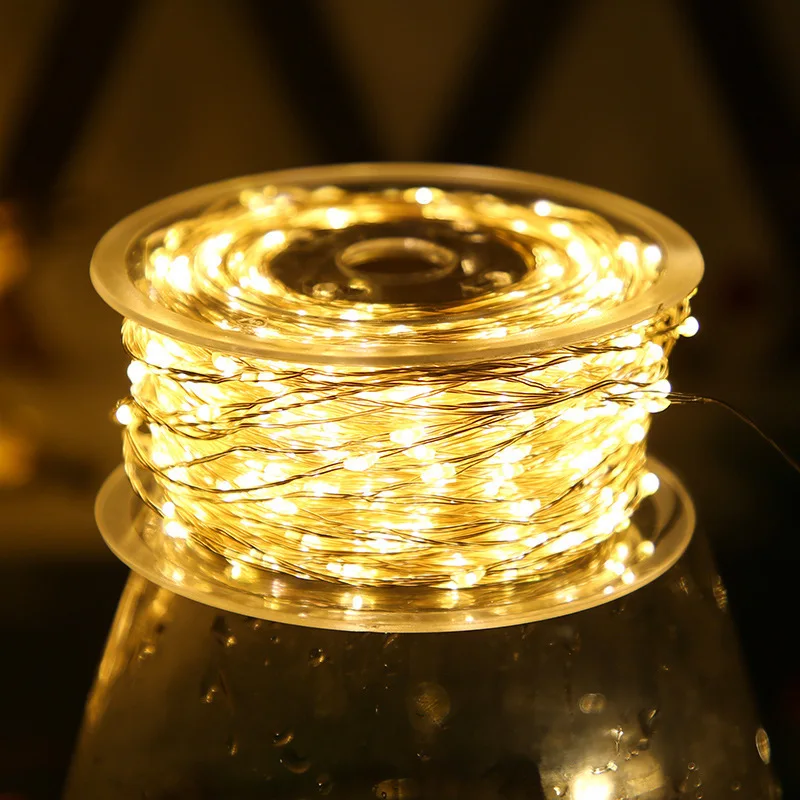 5 M/10 M/20 M LED ทองแดงสายไฟ  - Led Fairy String Lights บทวิจารณ์และราคา