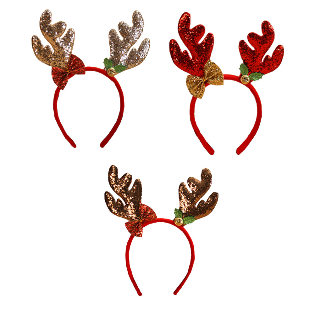 ที่คาดผมคริสต์มาสลายเขากวางเรน - Reindeer Antlers Headband บทวิจารณ์และราคา