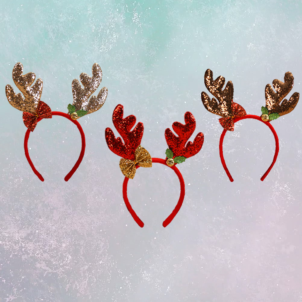 ที่คาดผมคริสต์มาสลายเขากวางเรน - Reindeer Antlers Headband บทวิจารณ์และราคา