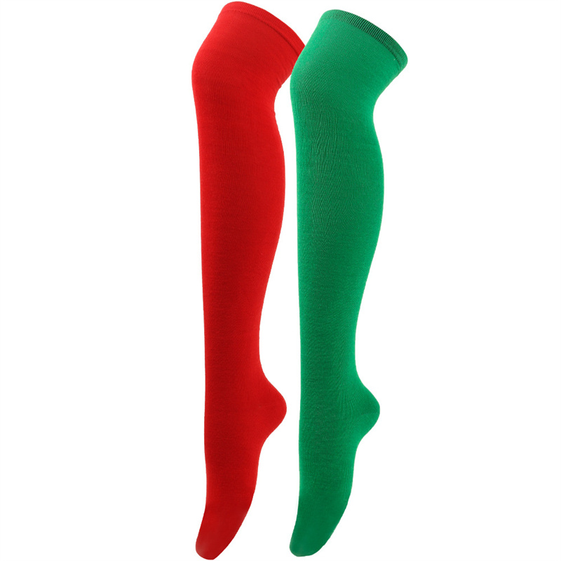 ถุงเท้ายาวเหนือเข่าลายทางเฉียง - Christmas Stocking Hanging บทวิจารณ์และราคา