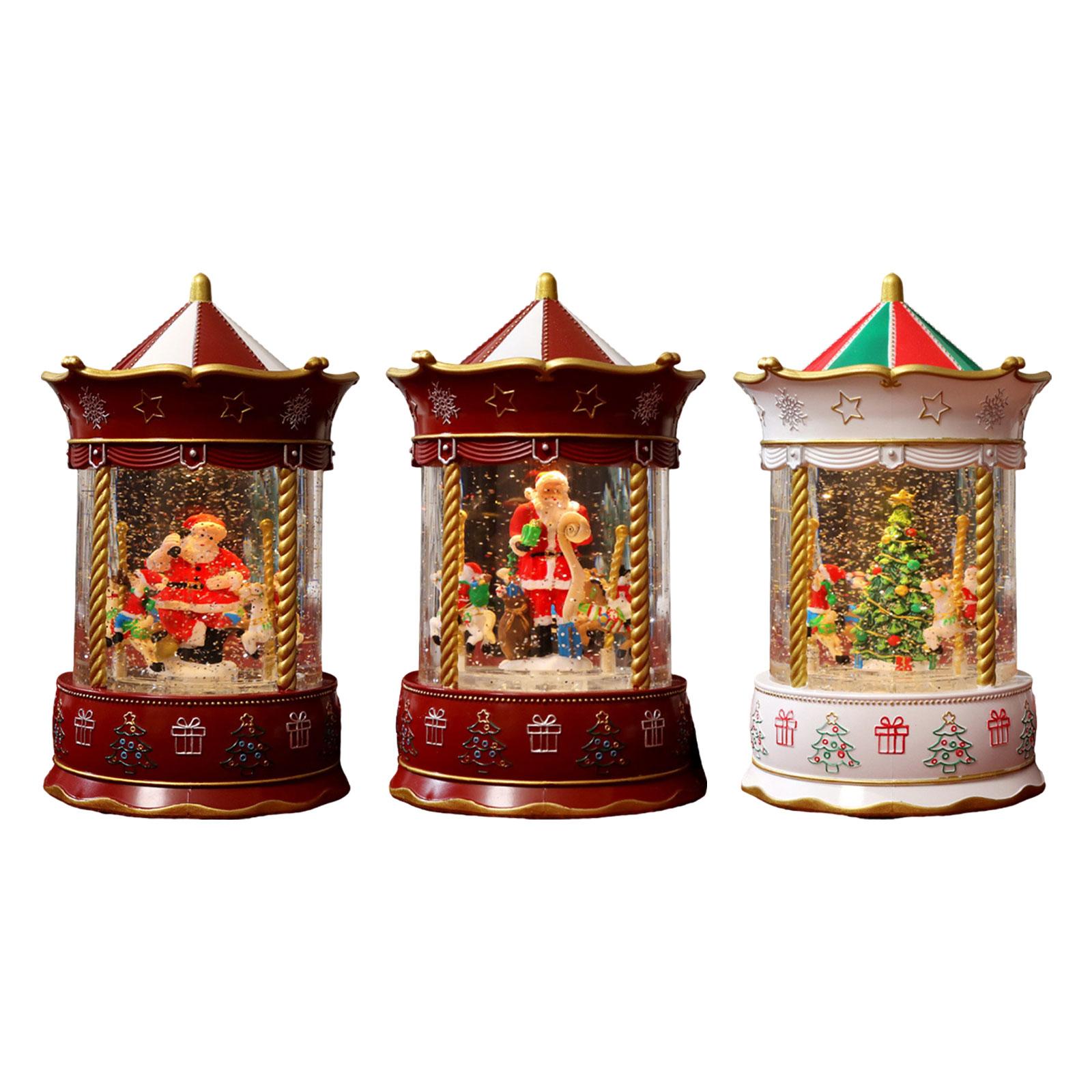 กล่องดนตรีลูกโลกหิมะตกแต่งคริส - Snow Globe Musical บทวิจารณ์และราคา