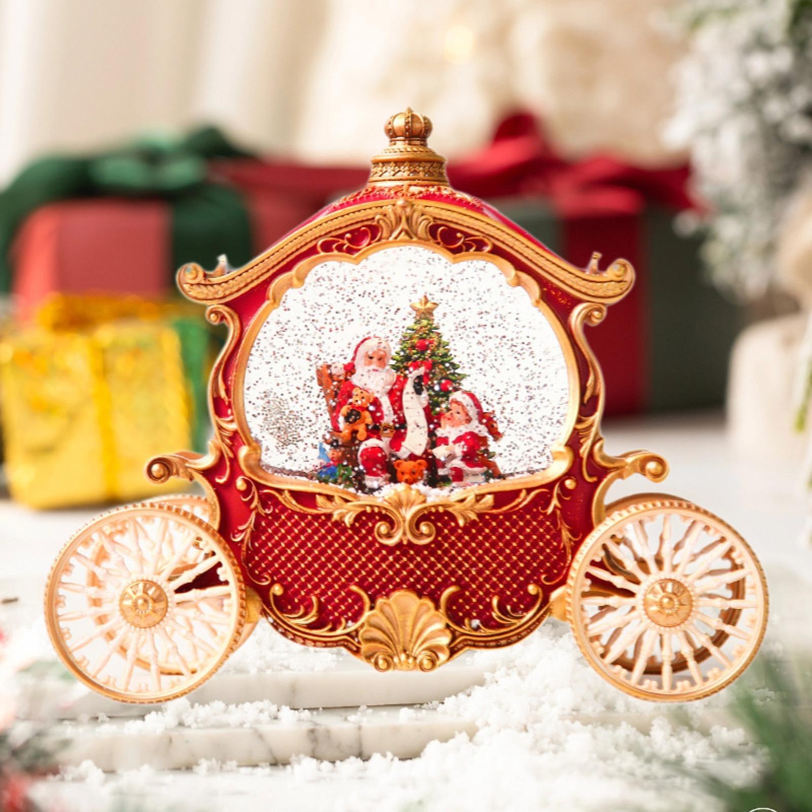 ลูกโลกหิมะคริสต์มาส, งานฝีมือ, - Snow Globe Musical บทวิจารณ์และราคา