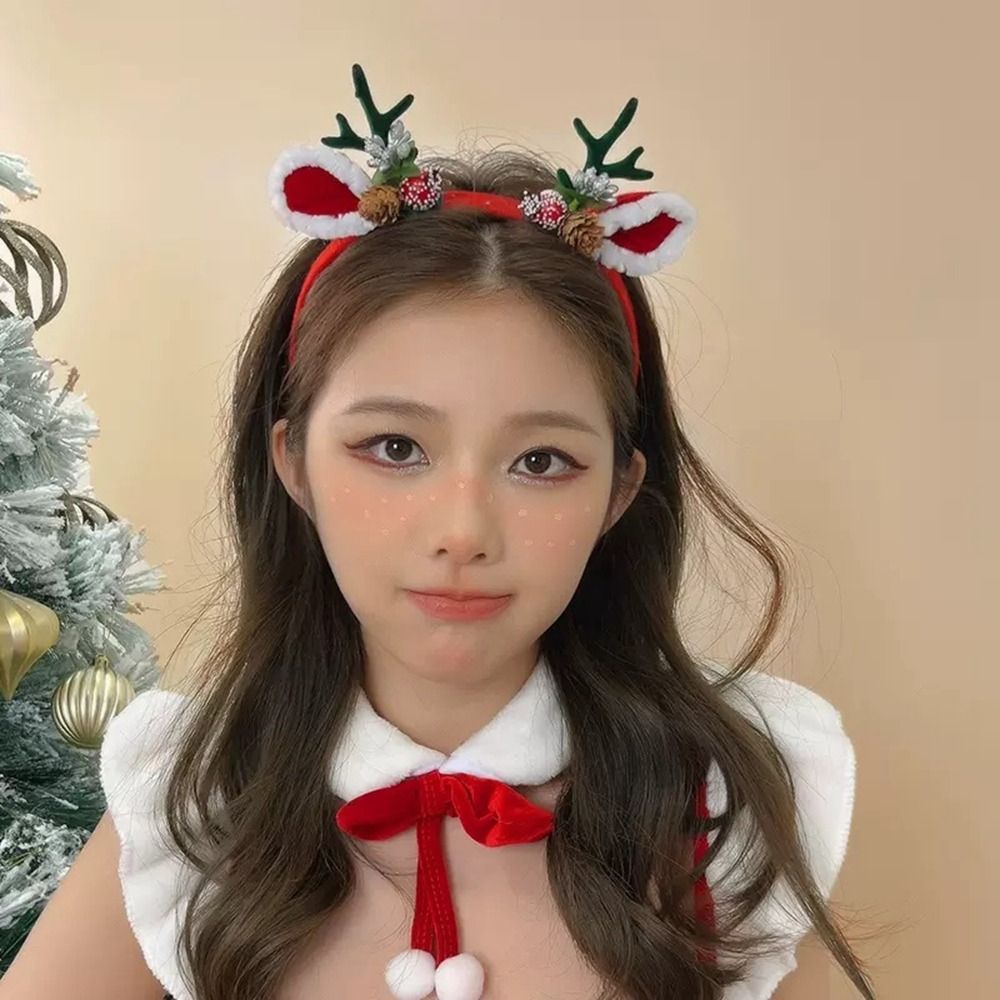 ที่คาดผมตกแต่งคริสต์มาส ที่คาด - Reindeer Antlers Headband บทวิจารณ์และราคา