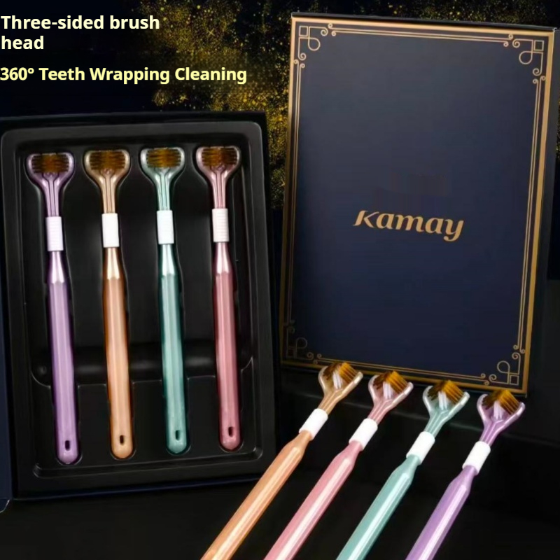 ชุดแปรงสีฟัน 4 ชิ้นในกล่อง แปร - Gift Box Wrap Set บทวิจารณ์และราคา