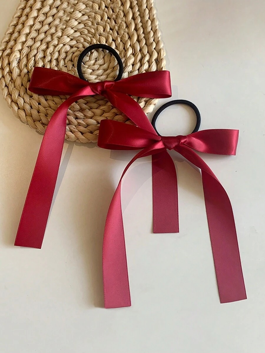 2 ชิ้น/เซ็ต เครื่องประดับผมโบว - Ribbon Bow Gift บทวิจารณ์และราคา